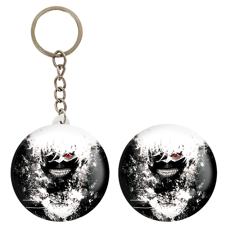 پیکسل خندالو مدل کانکی کن انیمه توکیو غول Tokyo Ghoul کد 11897 به همراه جاکلیدی