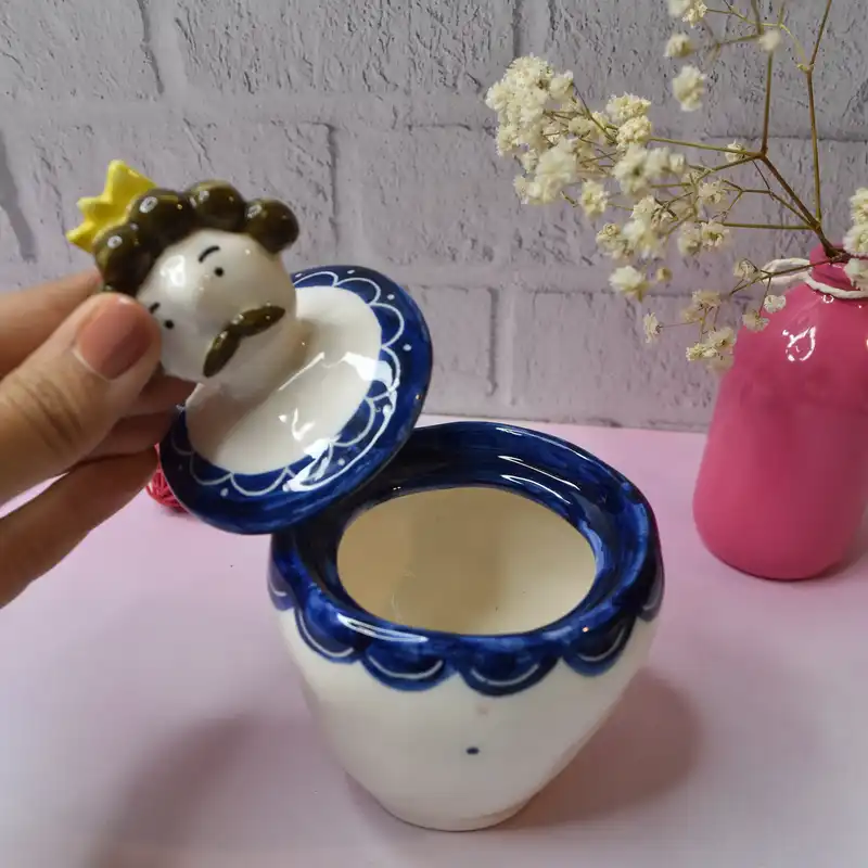 قندان سرامیکی طرح king