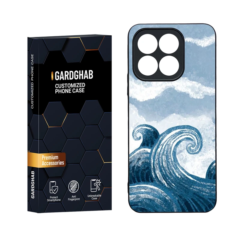 کاور گارد قاب مدل دور ژله ای ساده مناسب برای گوشی موبایل آنر Honor X8b 4G