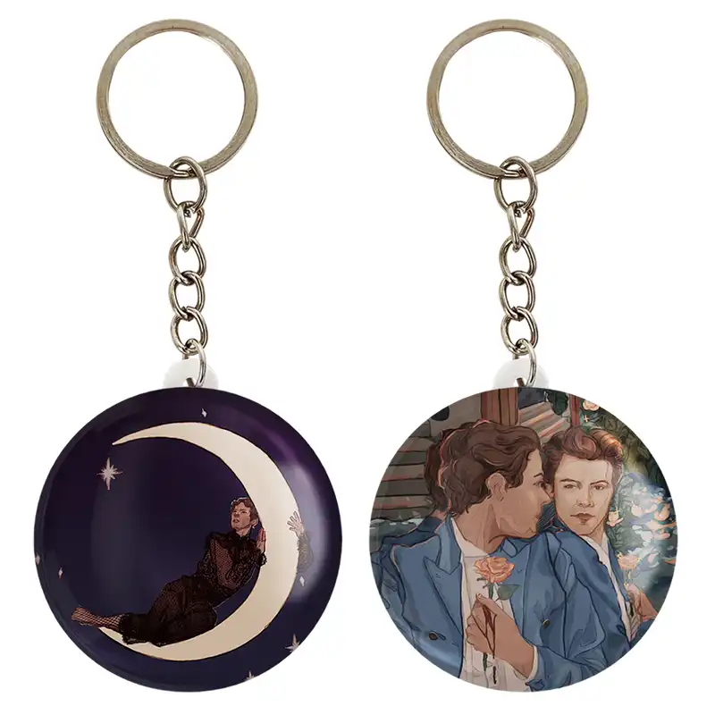 جاکلیدی خندالو مدل هری استایلز گروه موسیقی وان دایرکشن کد 1897318971 مجموعه 2 عددی