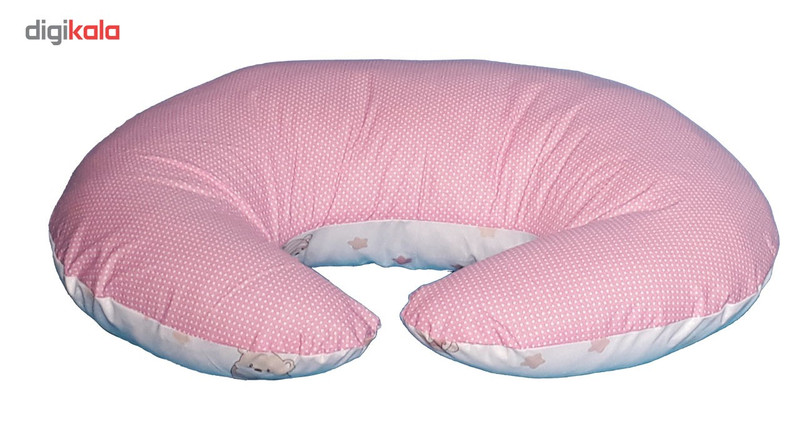 بالش شیردهی نی نی هلپ مدل خرس و ماه صورتی