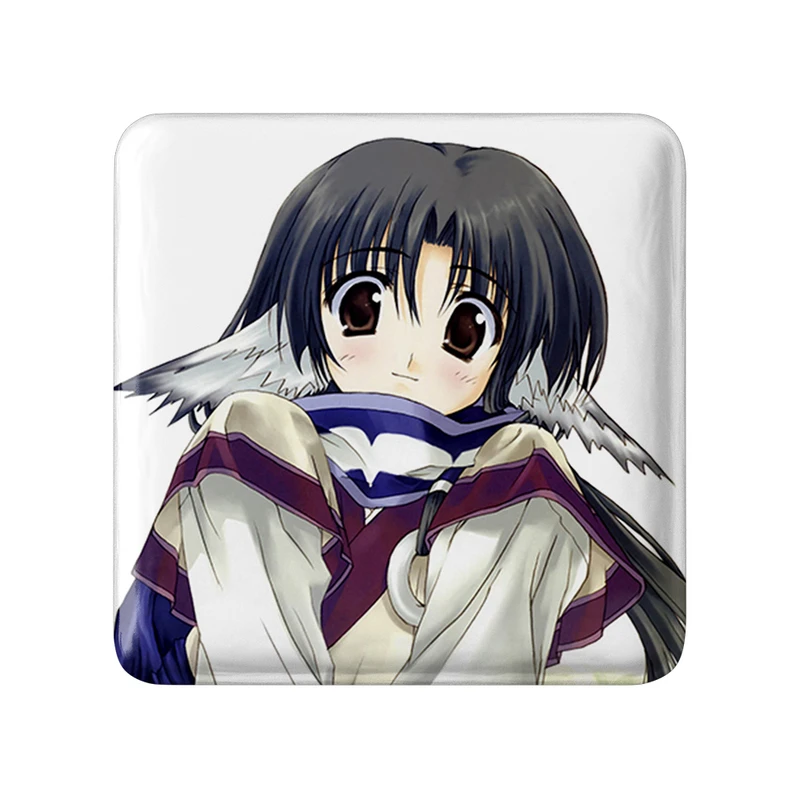 مگنت خندالو طرح بازی Utawarerumono مدل مربعی کد 35358