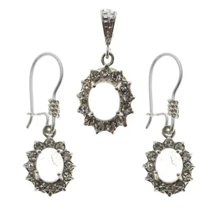 نیم ست نقره زنانه سلین کالا مدل ce-dor3