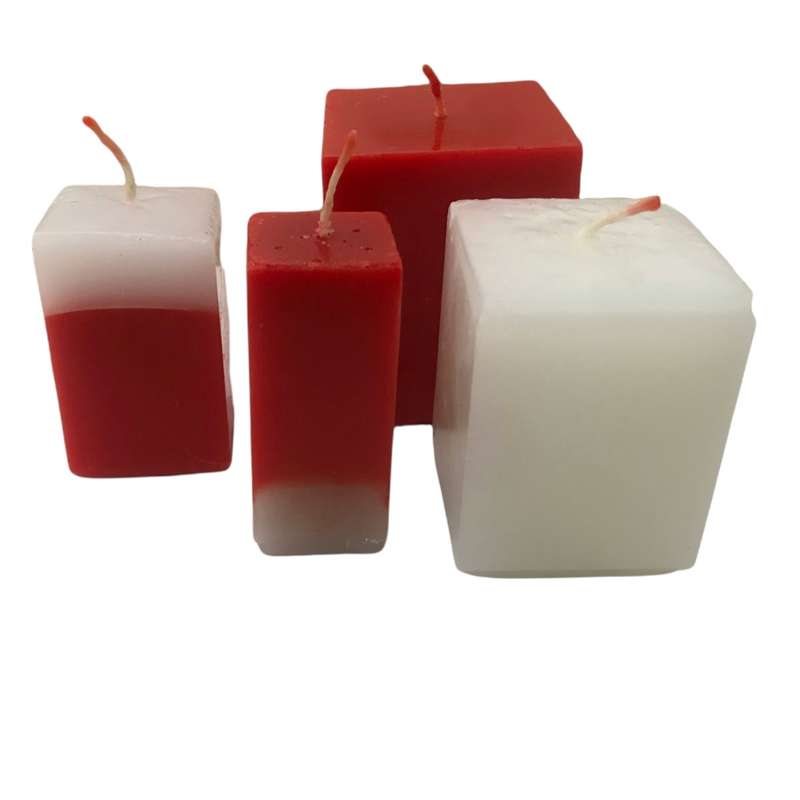 شمع دست ساز مدل 016 بسته 4 عددی