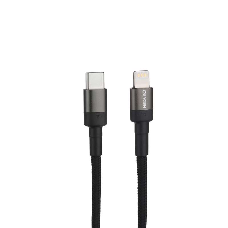 کابل تبدیل USB به لایتنینگ اکسیژن مدل LX1 طول 1 متر کابل تبدیل USB به لایتنینگ اکسیژن مدل LX1 طول 1 متر