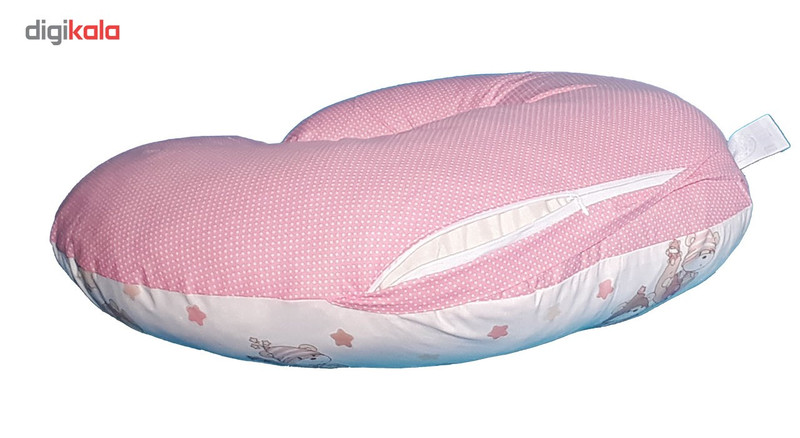 بالش شیردهی نی نی هلپ مدل خرس و ماه صورتی