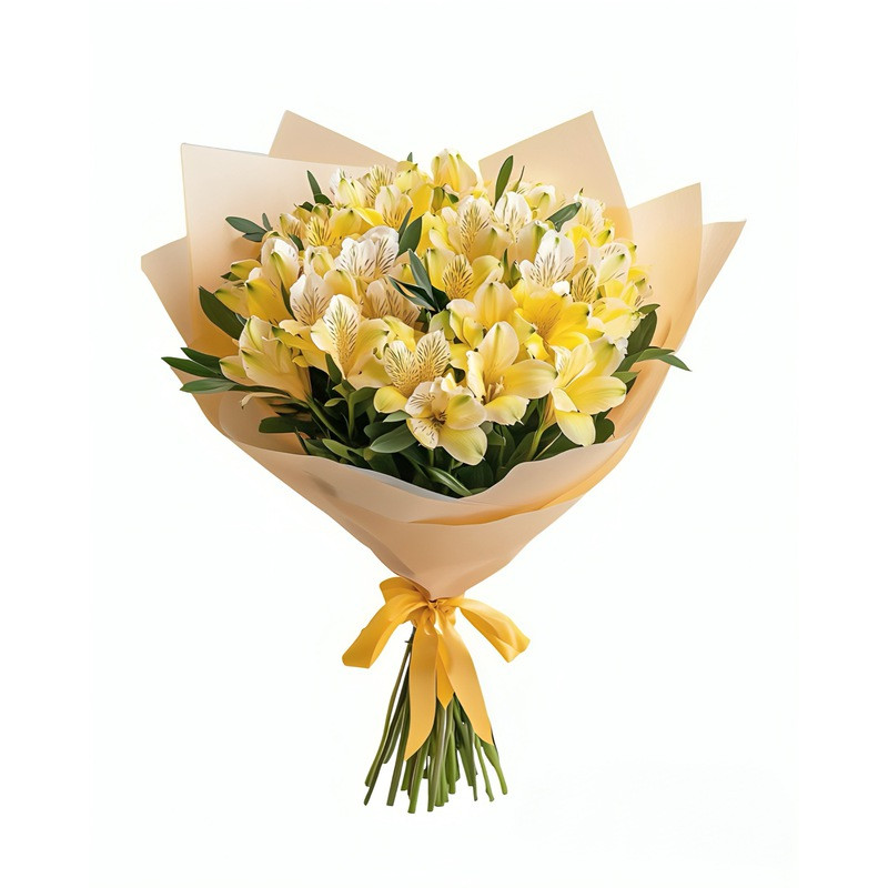 دسته گل آلستر طبیعی مدل 04