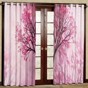 پرده مدل مخمل پانچی کد 2374 سایز 140x280 سانتی متر