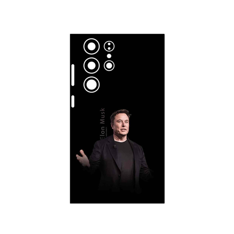 برچسب پوششی ماهوت مدل Elon Musk مناسب برای گوشی موبایل سامسونگ Galaxy S23 Ultra