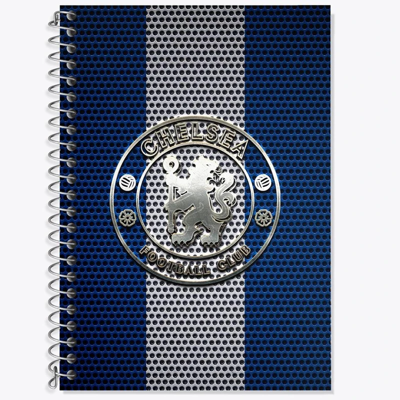 دفتر زبان 50 برگ خندالو مدل دو خط طرح باشگاه چلسی کد 26570