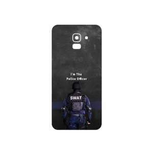 MAHOOT Police Officer Cover Sticker for Samsung Galaxy J6