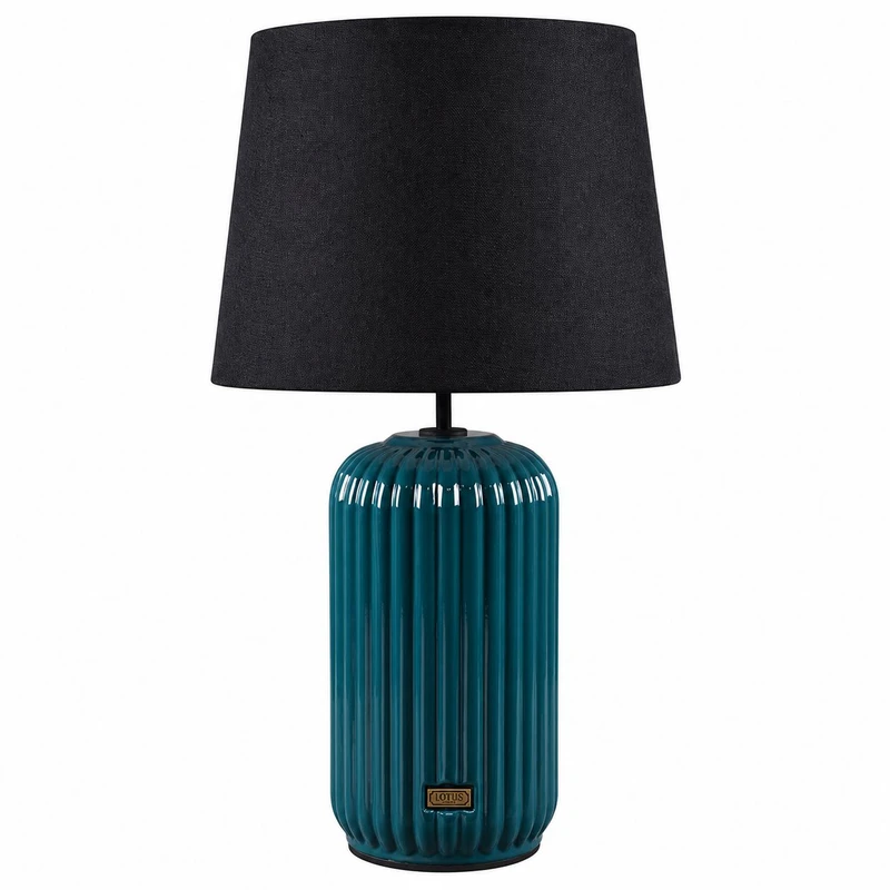 آباژور رومیزی مدل میرابلا کد TLSW-80806-MIRABELLA-TEAL/BL