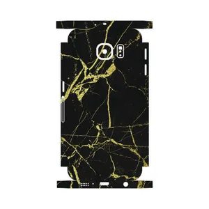 MAHOOT  Graphite-Gold-Marble-FullSkin Cover Sticker for Samsung Galaxy S6