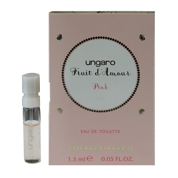 عطر جیبی زنانه امانویل اونگارو مدل Fruit d Amour Pink حجم 1.5 میلی لیتر
