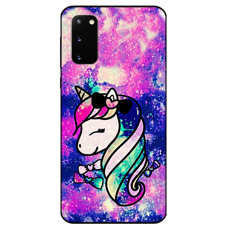 کاور مگافون طرح اسب شاخدار مدل 8226 مناسب برای گوشی موبایل سامسونگ Galaxy S20 FE 2022