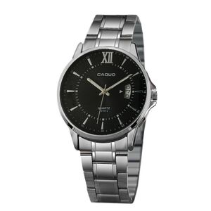 ساعت مچی عقربه‌ای کوارتز مردانه کاکیو مدل لوکس کد CAQ01