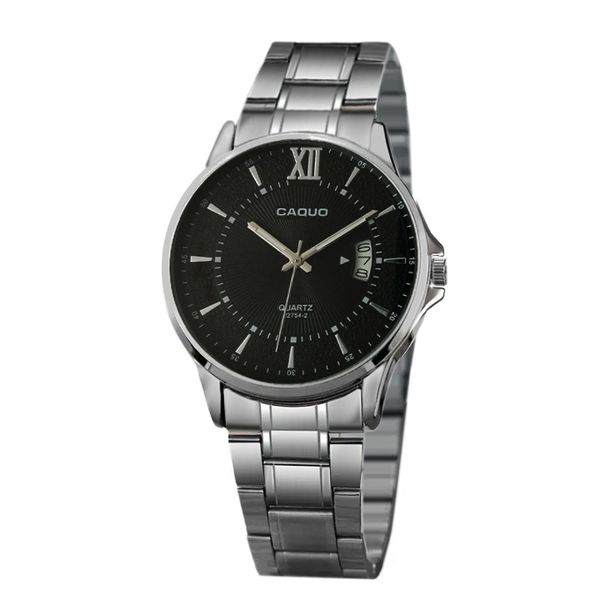 ساعت مچی عقربهای کوارتز مردانه کاکیو مدل لوکس کد CAQ01