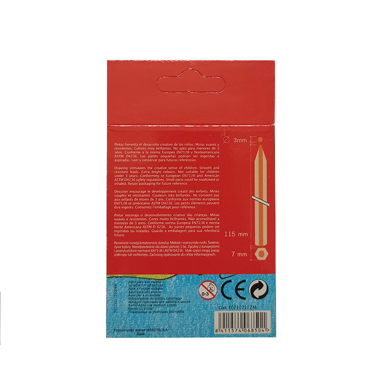 مداد رنگی 12 رنگ فکتیس کد HT01