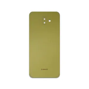 MAHOOT Matte-Gold Cover Sticker for Samsung Galaxy J6 Plus