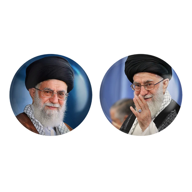 مگنت خندالو طرح رهبر کد 25802577 مجموعه 2 عددی