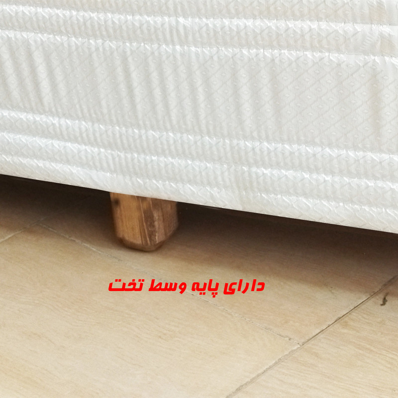 تخت خواب دونفره خوشخواب مدل هتل باکس سایز 200×160سانتی متر
