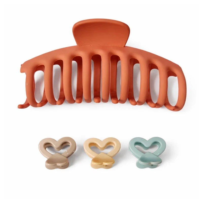 کلیپس مو زنانه مدل bzh مجموعه ۴ عددی