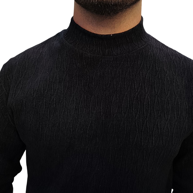 پلیور یقه اسکی مردانه مدل 556677