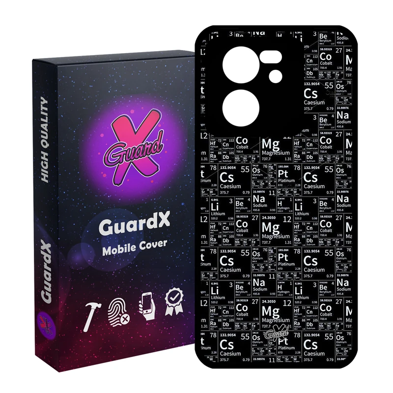 کاور گارد ایکس طرح شیمی مدل Glass10531 مناسب برای گوشی موبایل شیائومی 13T/13T Pro/Redmi K60 Ultra