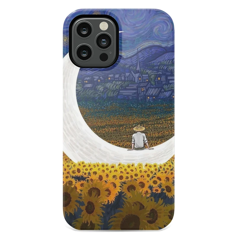 کاور طرح ماه مزرعه کد DIMO-029 مناسب برای گوشی موبایل اپل iphone 13 pro 