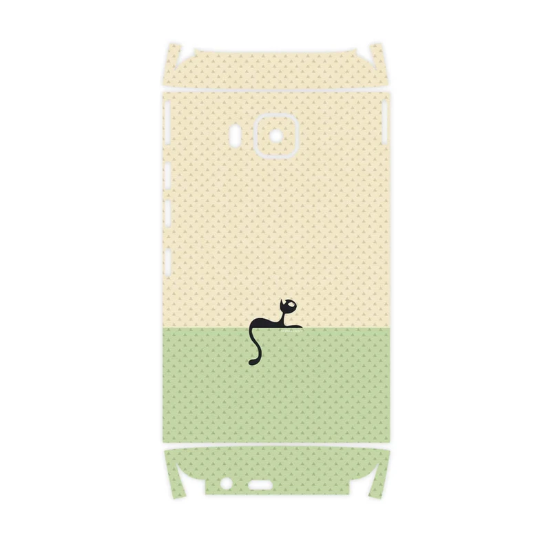 برچسب پوششی ماهوت مدل Minimal Internet Cat Icon-FullSkin مناسب برای گوشی موبایل اچ تی سی One M9