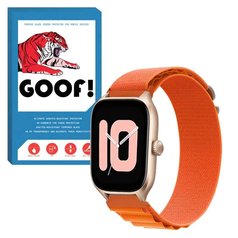 بند گووف مدل LOOP ALPINE مناسب برای ساعت هوشمند آمیزفیت BIP 3 / BIP 3 Pro / GTS 4 mini / GTS 3