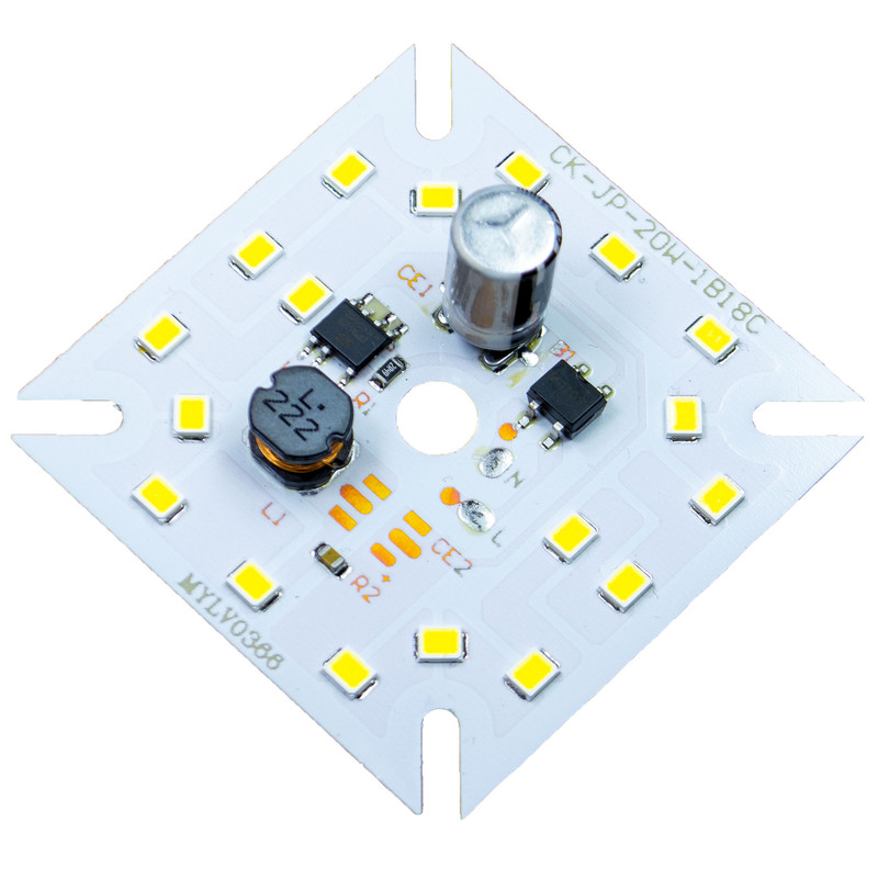 چیپ پرژکتور ال ای دی 20 وات مدل خازندار بسته 3 عددی