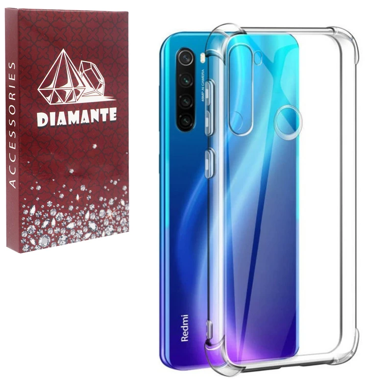 کاور دیامانته مدل ساده مناسب برای گوشی موبایل شیائومی Redmi Note 8T