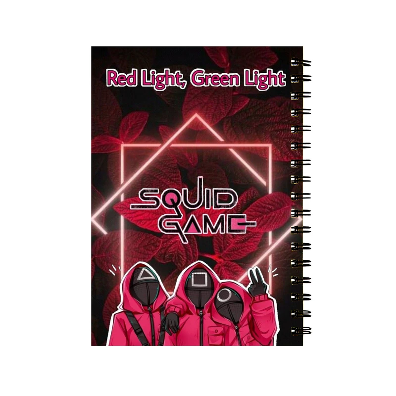 دفتر مشق 50 برگ طرح اسکویید گیم کد k520