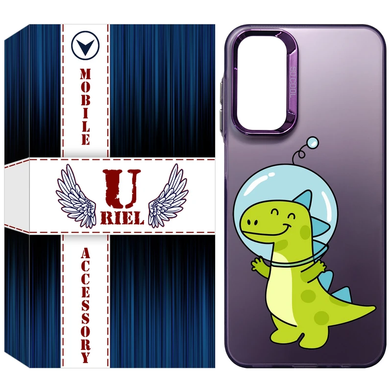 کاور یوریل مدل SCL کد 62 طرح دایناسور فضانورد مناسب برای گوشی موبایل سامسونگ Galaxy A15 4G / A15 5G