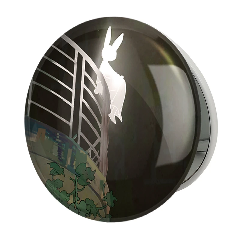 آینه جیبی خندالو طرح هارو انیمه بیستارز مدل تاشو کد 33453