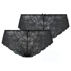 شورت زنانه اسمارا مدل Lace Hipster Briefs IAN-389648-بسته 2 عددی