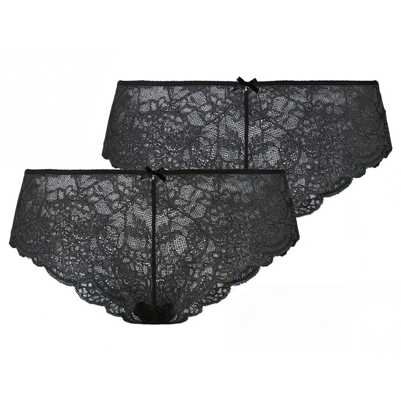شورت زنانه اسمارا مدل Lace Hipster Briefs IAN-389648-بسته 2 عددی