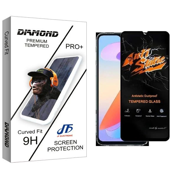 محافظ صفحه نمایش جی اف مدل Diamond Antistatic مناسب برای گوشی موبایل آنر X6a