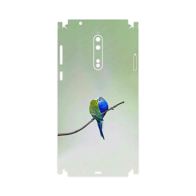 برچسب پوششی ماهوت مدل Lovebird-FullSkin مناسب برای گوشی موبایل نوکیا 8