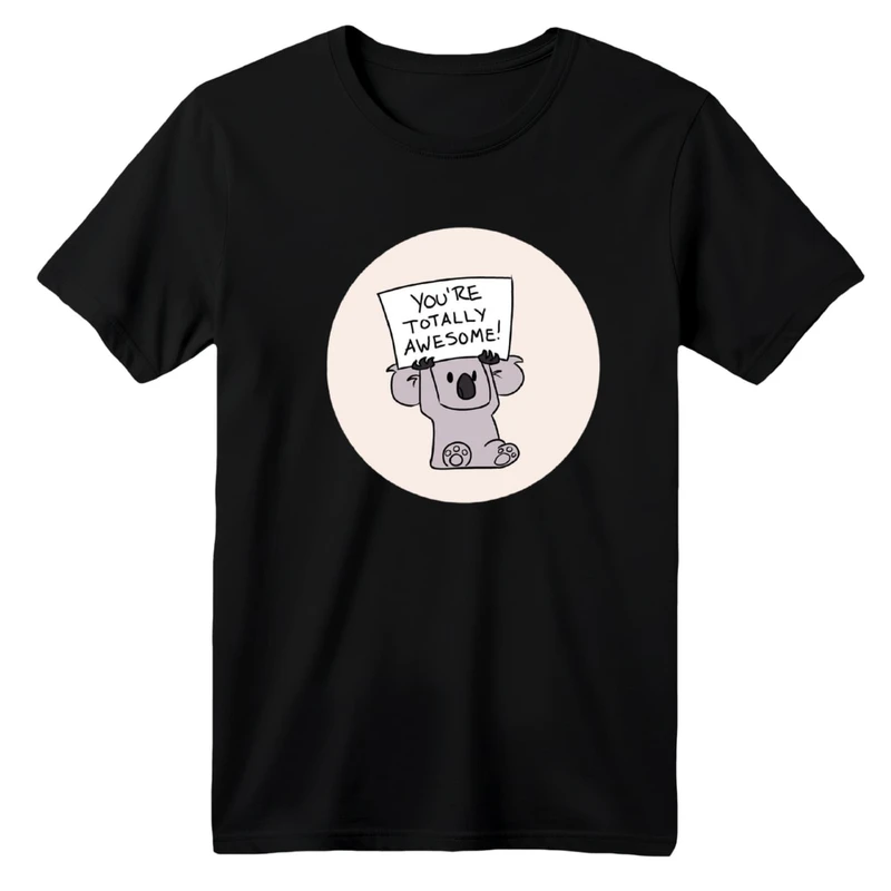 تی شرت آستین کوتاه بچگانه مدل کوآلا