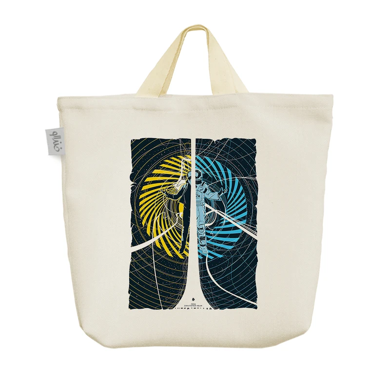 ساک خرید خندالو مدل فیلم در میان ستارگان Interstellar  کد 6129