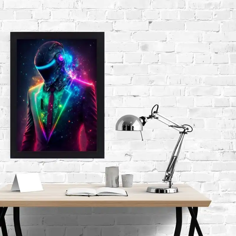 تابلو نوری گیم دکور طرح گیمر مدل gamer