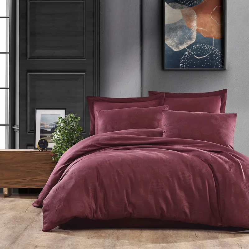 سرویس ملحفه 2 نفر 6 تکه شاهسِر مدل دوریان کویین