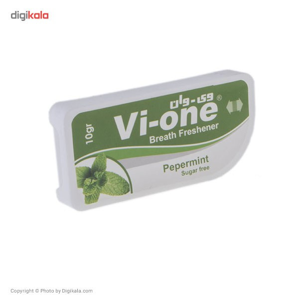 قرص خوشبو کننده دهان وی وان مدل Pepermint وزن 10 گرم