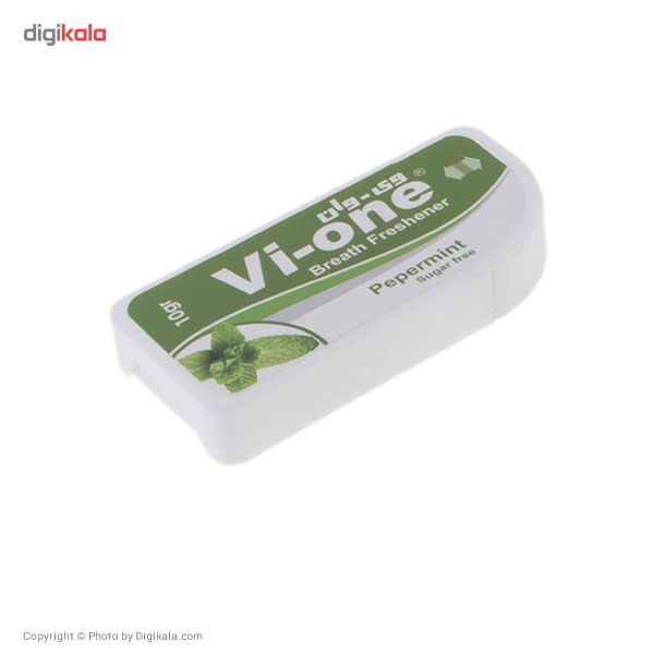 قرص خوشبو کننده دهان وی وان مدل Pepermint وزن 10 گرم