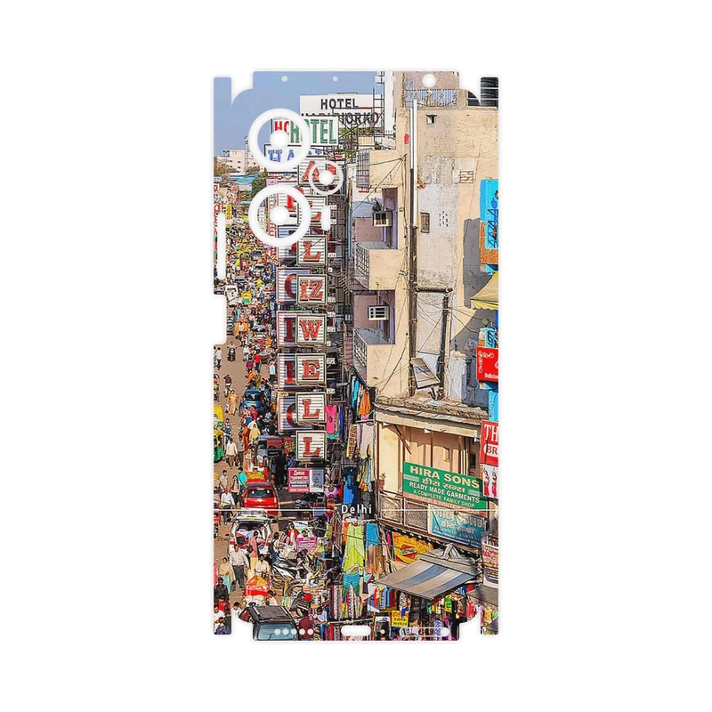 برچسب پوششی ماهوت مدل City of Delhi-FullSkin مناسب برای گوشی موبایل شیائومی Poco F5