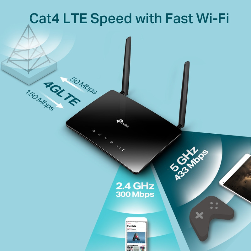 مودم 3G/4G تی پی-لینک  مدل Archer MR200/AC750_Ver- 6