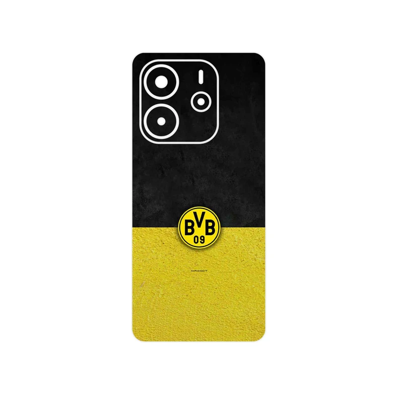 برچسب پوششی ماهوت مدل Borussia Dortmund FC مناسب برای گوشی موبایل شیائومی Redmi Note 14 4G