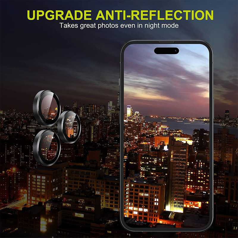 محافظ لنز دوربین گودزیلا مدل رینگی مناسب برای گوشی موبایل اپل Iphone 13 Pro Max / 13 Pro